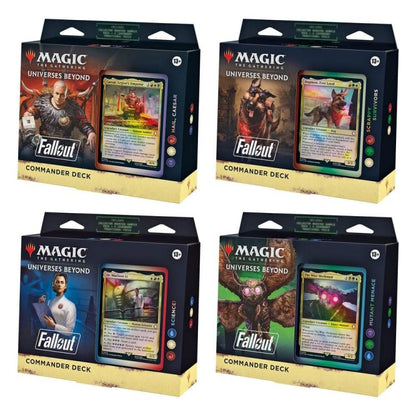 Magic The Gathering: Univers Beyond "Fallout" Commander Deck (Mutant Menace) Eng