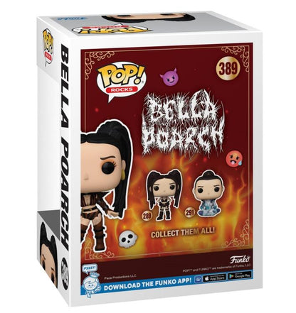 Funko Pop ! Rocks - (389) Bella Poarch (Inferno) Tik Toker Figure 9Cm