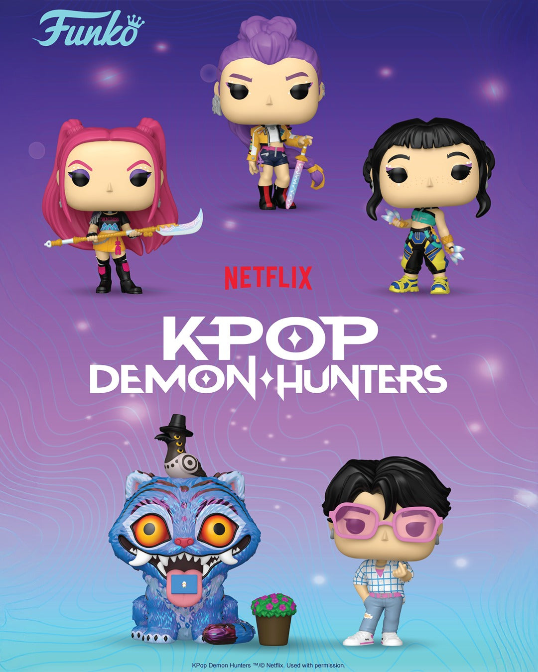Funko Pop ! Animation - KPop Demon Hunters (2260) Derpy w/Sussie GITD