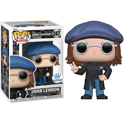 Funko Pop! Rocks (247) John Lennon Exklusive Vinylfigur 9 cm Sammlerfigur
