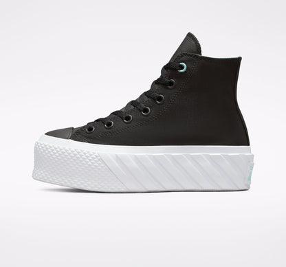 Converse Chuck Taylor All Star 2X Platform 571675C nero-acqua elettrico-bianco Donna