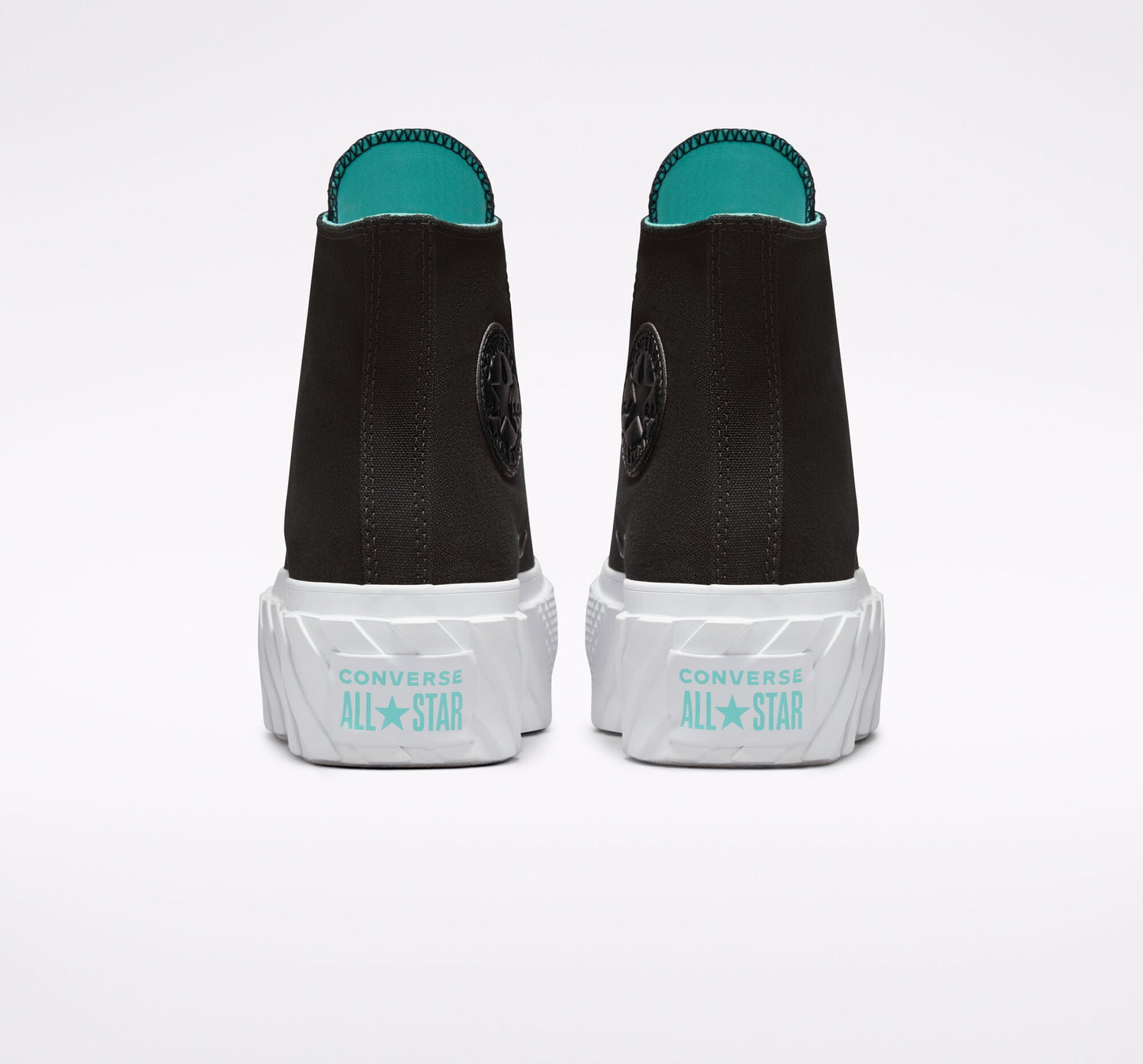 Converse Chuck Taylor All Star 2X Platform 571675C nero-acqua elettrico-bianco Donna