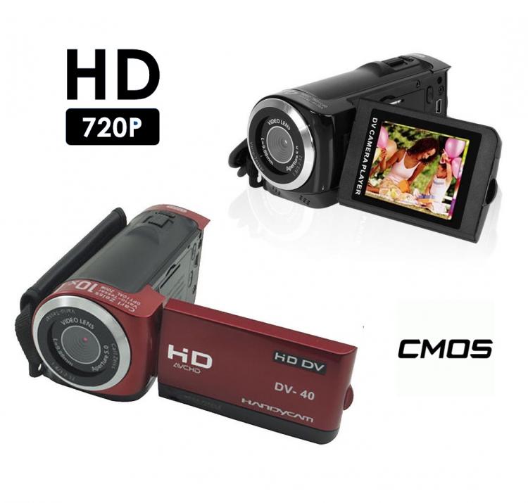 Videokamera HD TF Digitalzoom 12 MP Kamera Monitor Action Cam