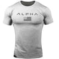 Men's Fitness T-shirt, White T-shirt