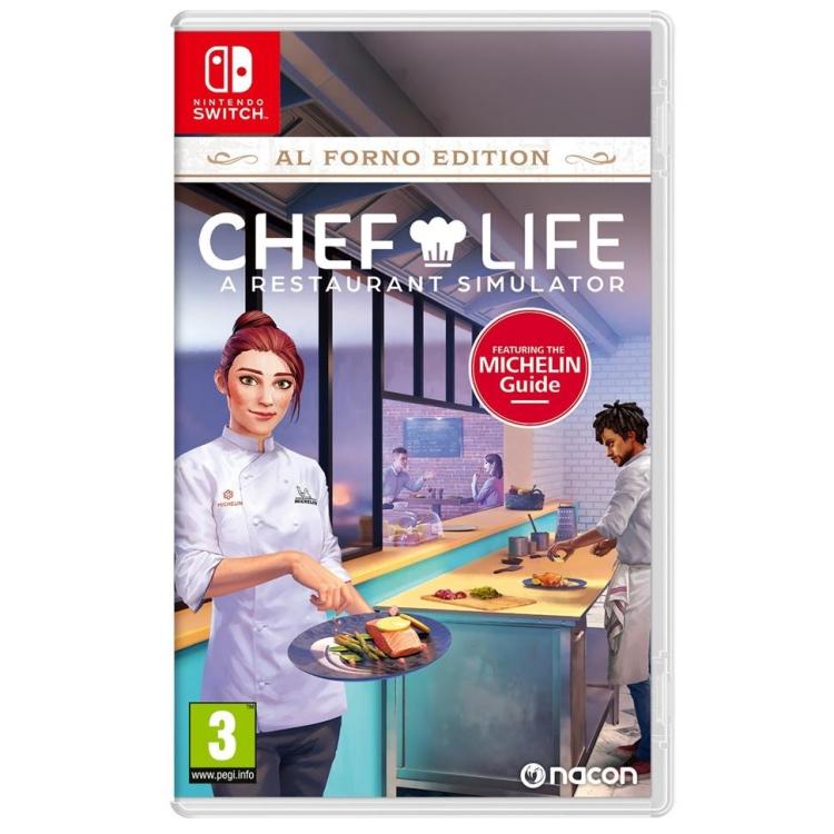 CHEF LIFE - AL FORNO EDITION PS4 KOCHSIMULATOR NINTENDO SWITCH ITA