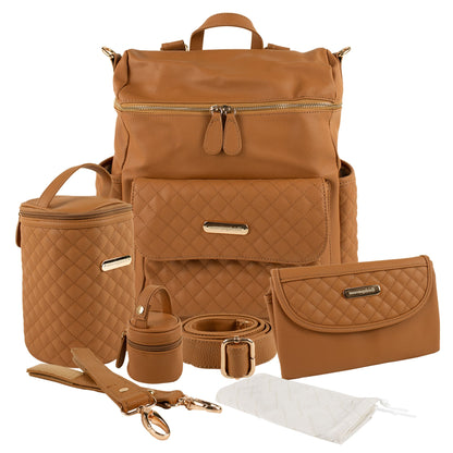 Nazareno Gabrielli Faux Leather Changing Bag Set for Newborn 5805