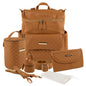 Nazareno Gabrielli Faux Leather Changing Bag Set for Newborn 5805