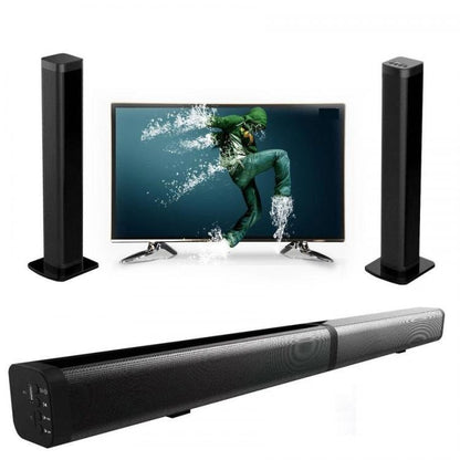Soundbar TV Bluetooth-Lautsprecher USB TF Home Theater Multifunktions-Stereoanlage Fernbedienung