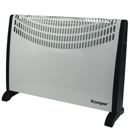 Kooper | Termoconvettore Vela Termoventilatore Stufa Da Pavimento A Parete 2000W