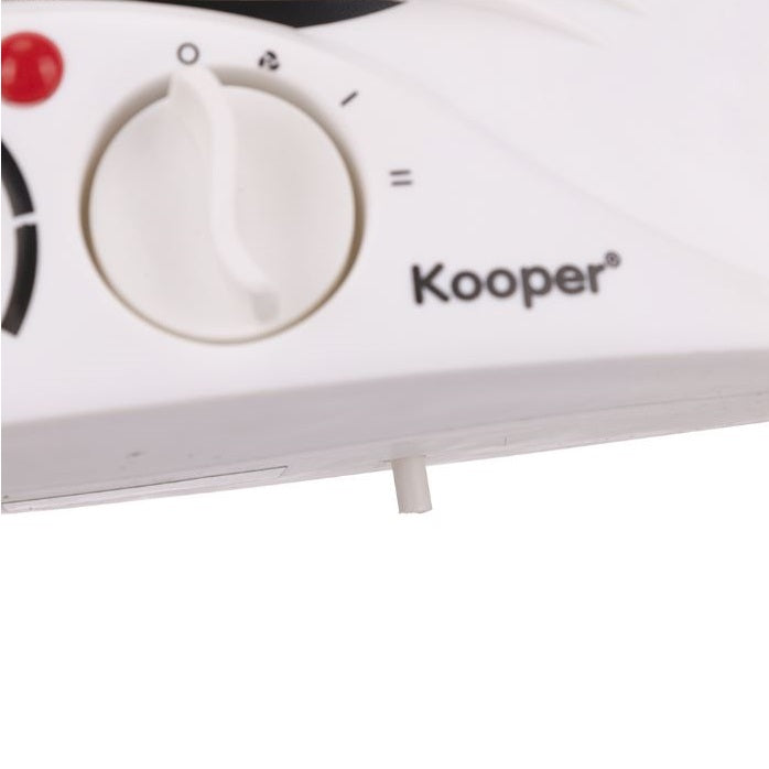 Kooper Caldobagno Ventosus Termoventilatore 2000W Stufetta Elettrica | Grigio