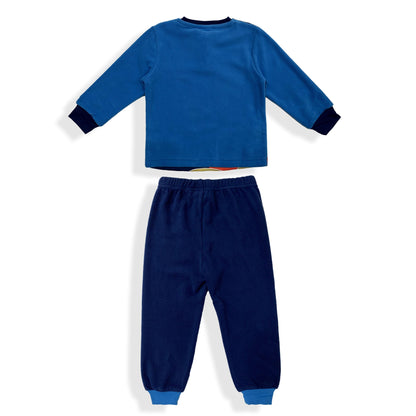 Pigiama Disney Mickey Mouse lungo ufficiale maniche lunghe in pile bambino 5956