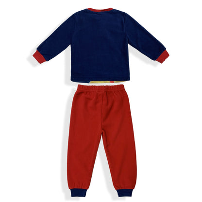 Pigiama Disney Mickey Mouse lungo ufficiale maniche lunghe in pile bambino 5956