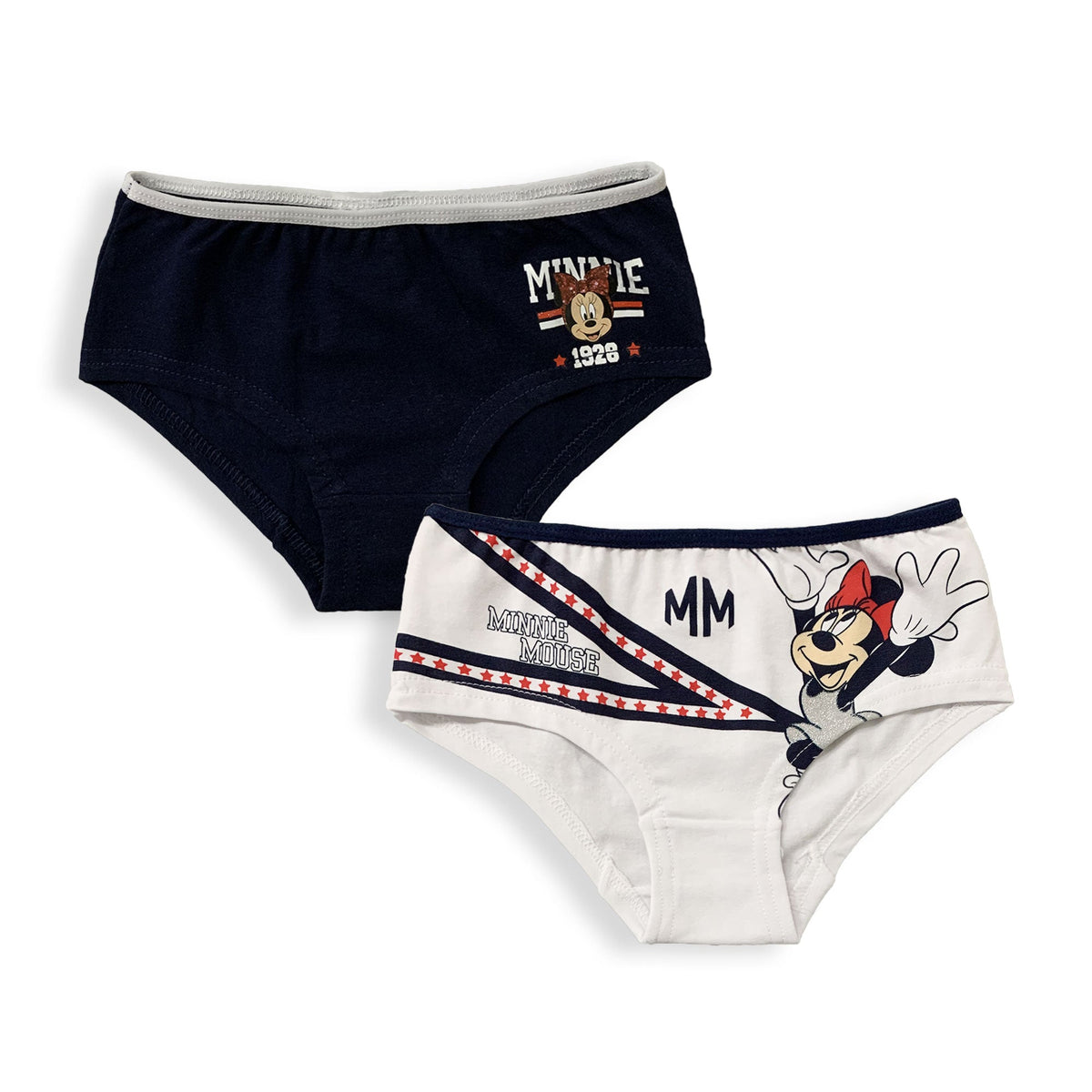 Disney Minnie Mouse 2-piece official baby shorties knickers underwear 5965