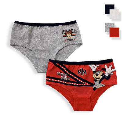 Disney Minnie Mouse 2-piece official baby shorties knickers underwear 5965