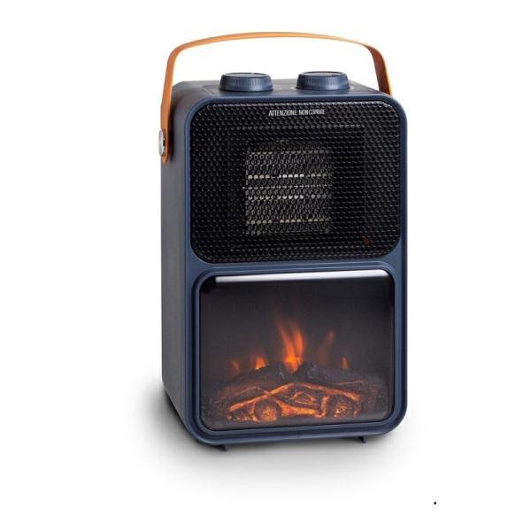Termoventilatore Effetto Caminetto 600/1200W