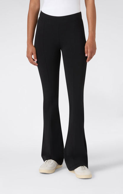 Champion Leggings Flare Cotone Elasticizzato 118853-KK001 Nero Donna - Pantalone Sportivo