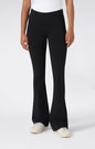 Champion Leggings Flare Cotone Elasticizzato 118853-KK001 Nero Donna - Pantalone Sportivo