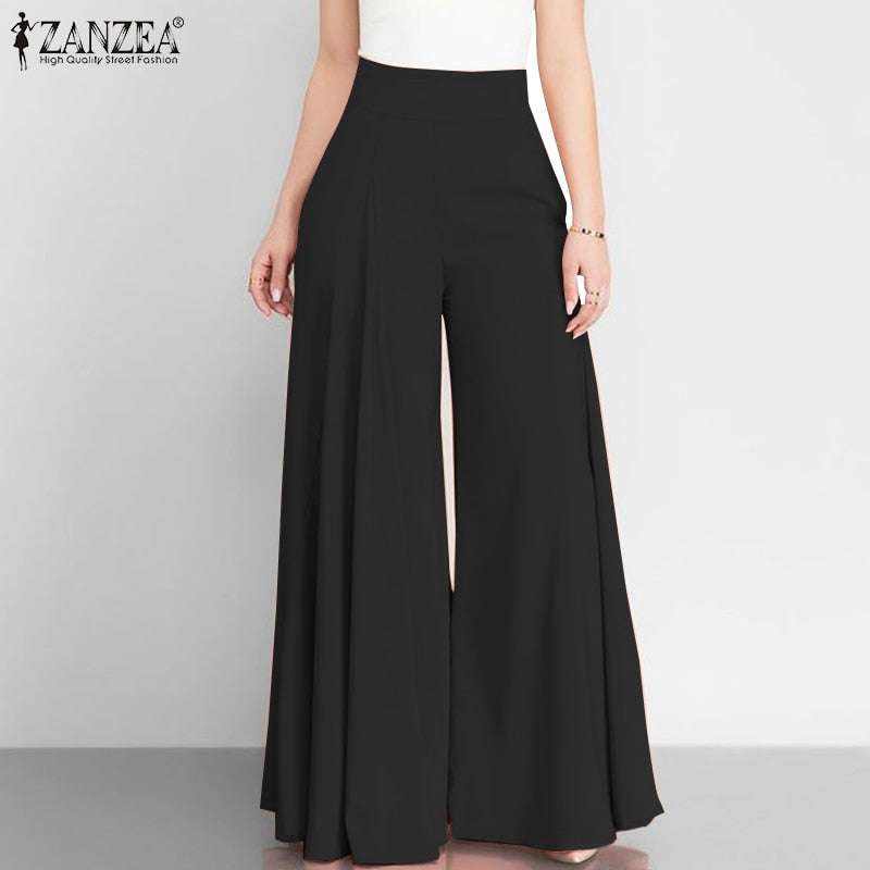 Pantaloni a zampa femminili
