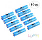 10X AKKU WIEDERAUFLADBARE LITHIUMBATTERIE 3,7V FÜR LED-TASCHENLAMPE KAMERA 5200mAh