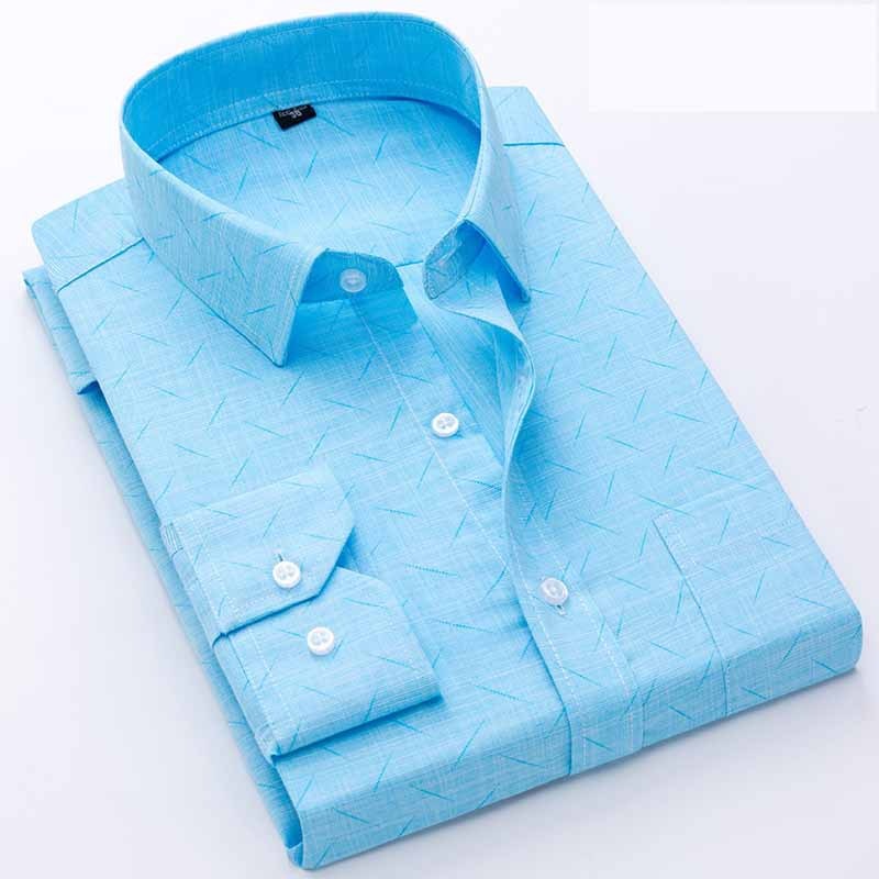 Camicia Casual da Uomo a Maniche Lunghe in Cotone – Comfort e Stile per Ogni Occasione