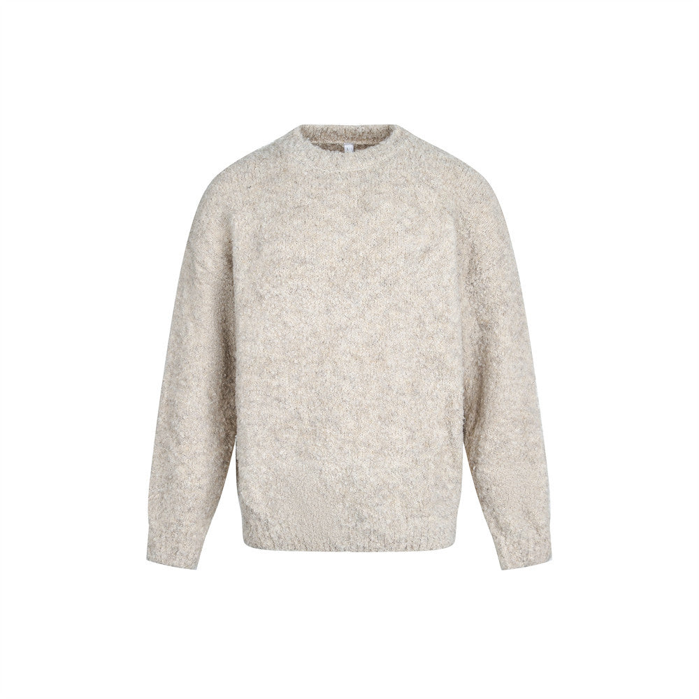 Maglione a tinta unica per uomo