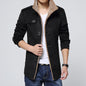 Men's wool jacket, with stand-up collar, autumn and winter