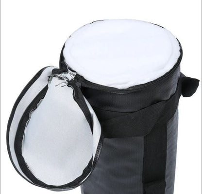 Sacca Con Sabbia Per Body Building Fitness Boxe 15 Kg Ecopelle Allenamento Pesi
