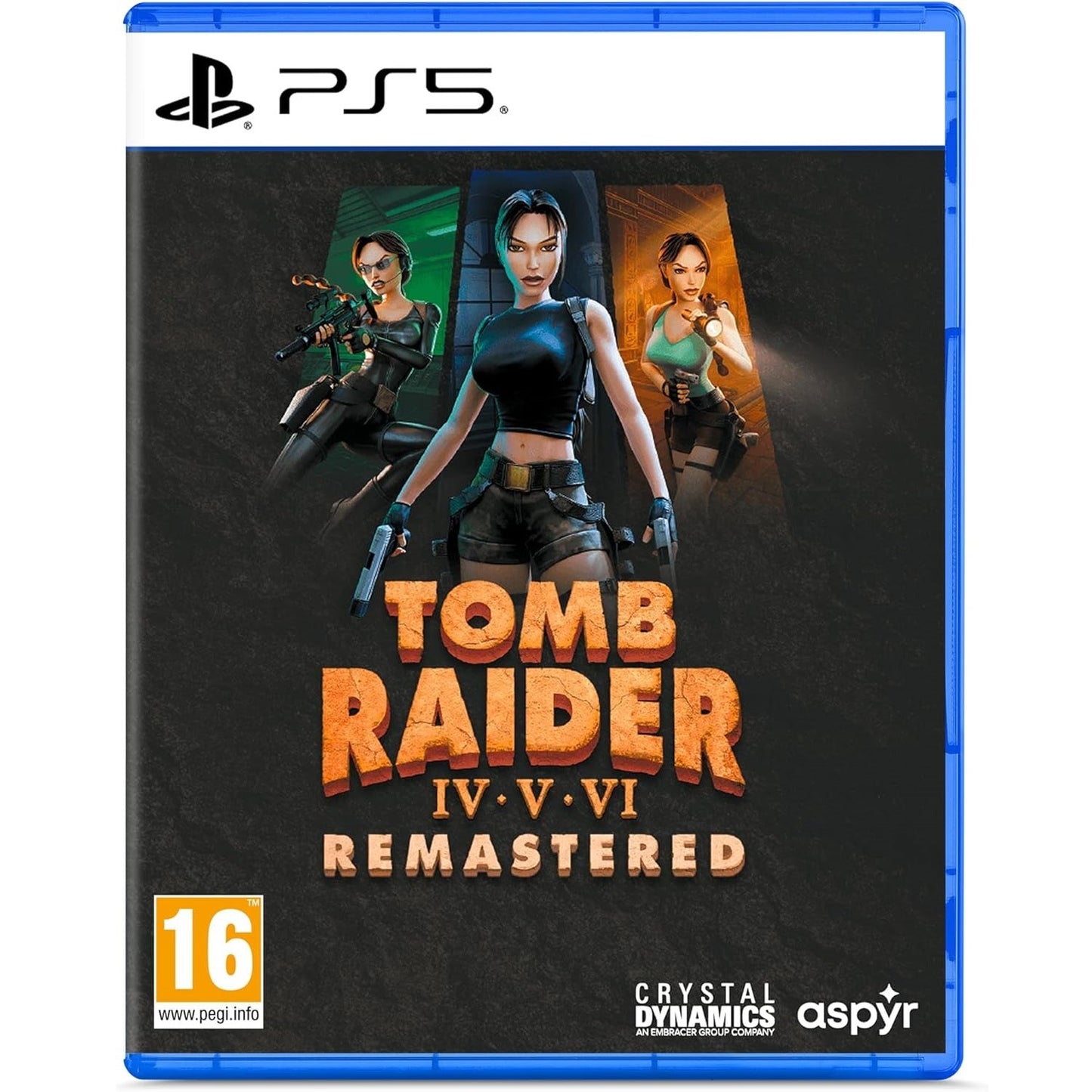 Tomb Raider IV-VI Remastered Starring Lara Croft PS5 Gioco ITA Nuovo Pal