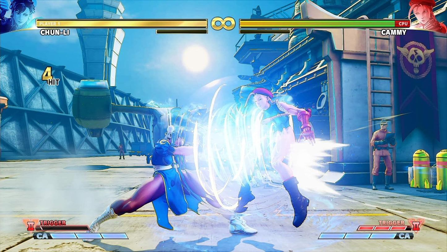 Street Fighter V PS4 Videospiel Playstation 4 Spiel PAL ITA Italienisches Cover