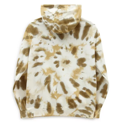 Vans Felpa con cappuccio da uomo Look Ahead Tie Dye Po Nutria VN0A5KEFZBN1 beige