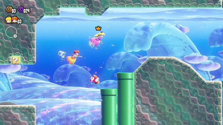 Super Mario Bros Wonder Nintendo Switch Spiel Italienisch Neu Versiegelt Pal