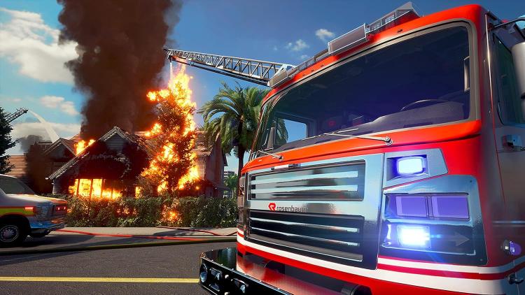 Firefighting Simulator The Squad Ps4 Gioco Pompieri Playstation 4 Eu Nuovo