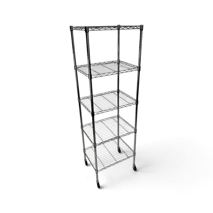 Scaffale Metallika H 182cm  – 5 Ripiani 60×35 cm