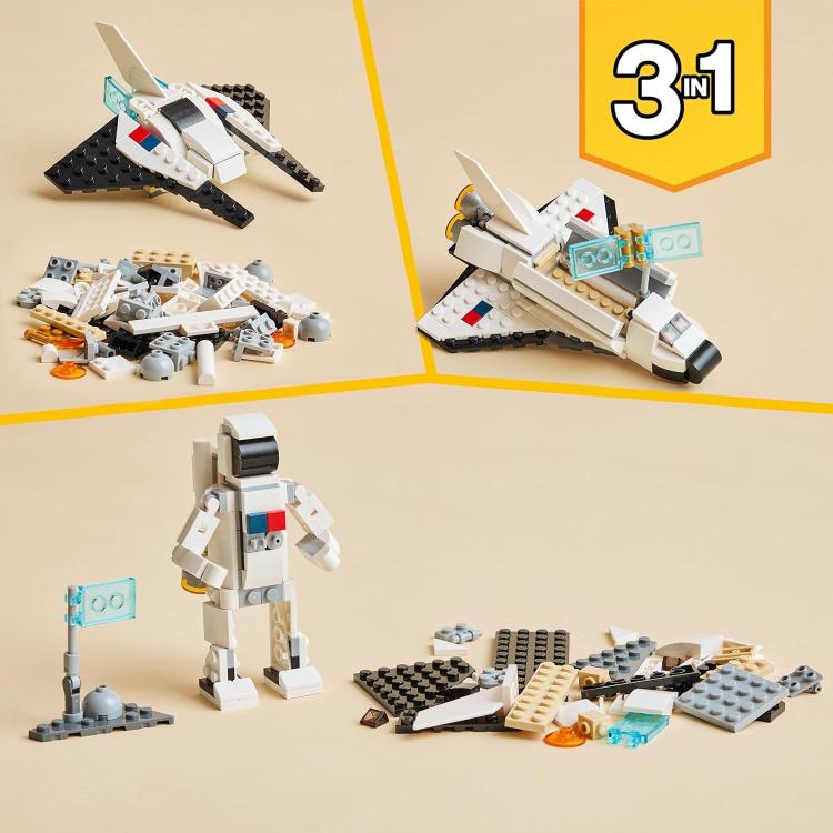 Lego - Creator - Set 31134 (3 In 1 Astronaut, Spielzeug-Raumschiff) 144 Teile 9+