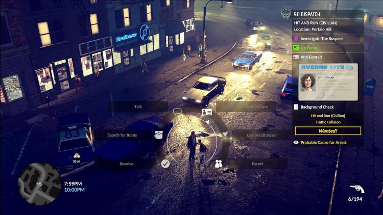 The Precinct PS5 Spiel EU Italienisch Polizei Playstation 5 Videospiel ITA