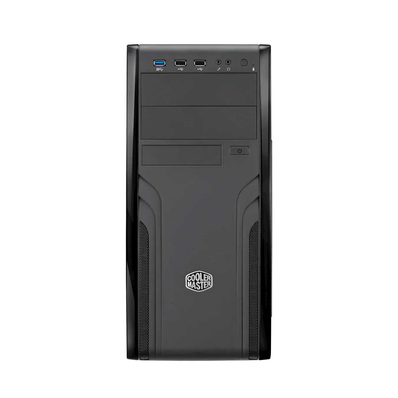Cooler Master Force 500 Gehäuse ATX Schwarz USB 3.0 Anschluss Mid Tower Gaming PC Neu