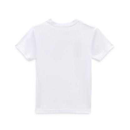 Vans maglietta manica corta da bambino Flame VN0A5KPFWHT bianco