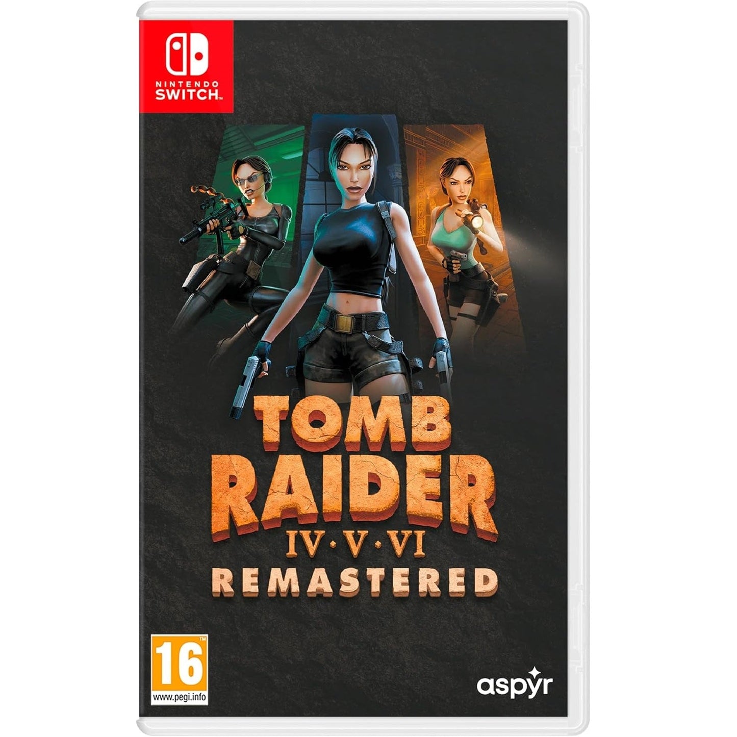 Tomb Raider IV-VI Remastered mit Lara Croft Nintendo Switch Ita Eu
