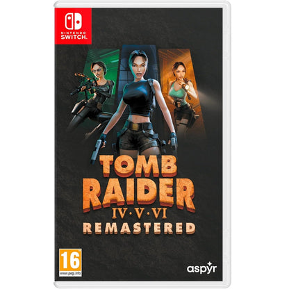 Tomb Raider IV-VI Remastered mit Lara Croft Nintendo Switch Ita Eu