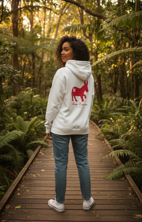Maglia Hoodie Donna Glacierose