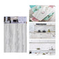 3D WALLPAPER STICKER SILVER MARBLE EFFECT SPONGE PANEL 30X60CM|TX-9984