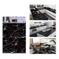 3D MARBLE EFFECT PEEL AND STICK WALLPAPER BLACK SPONGE PANEL 30X60CM |TX-9981