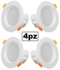 4x RECESSED LED SPOTLIGHT 5W 3-in-1 COOL NATURAL WARM WHITE LIGHT SPRING CEILING