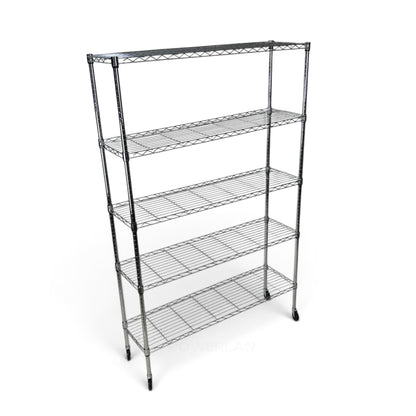 Scaffale Metallika H 182cm  – 5 Ripiani 122×45 cm