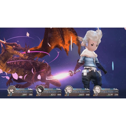 Bravely Default: Flying Fairy HD Remaster Nintendo Switch 2 Spiel Pal Italienisch NSW2