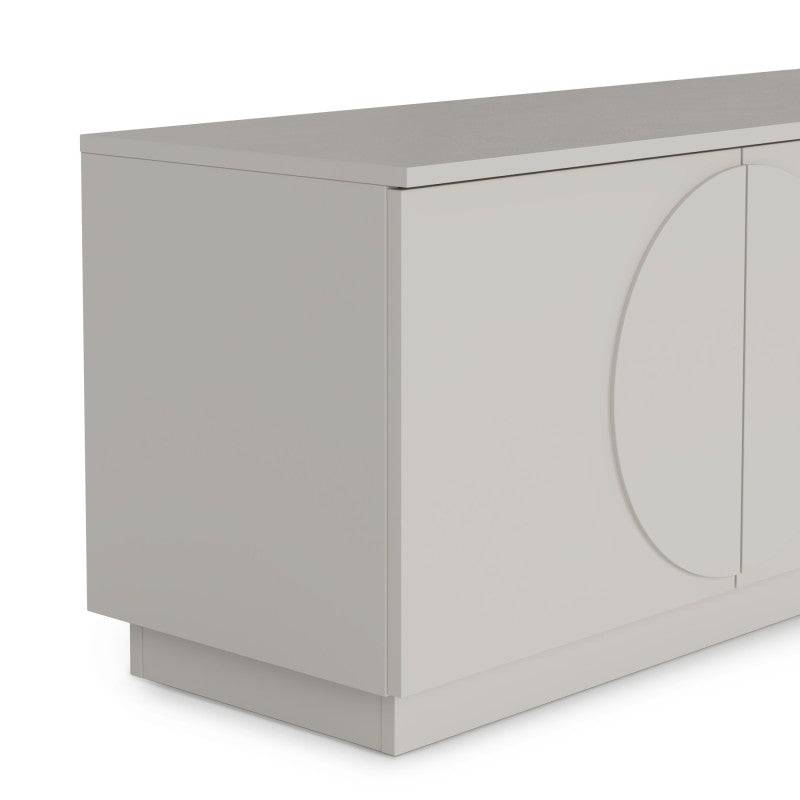 Mobile TV LOONA cashmere con archi