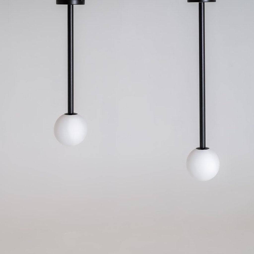 Lampada a soffitto SODO L - Nero