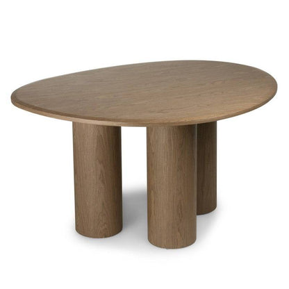 VISPI Esstisch 140 cm, Nussbaum