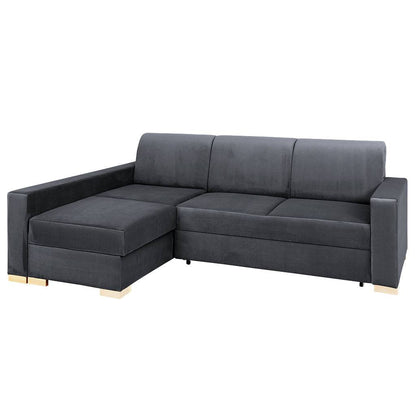 STABLE Corner Sofa Bed - Lilac Grey
