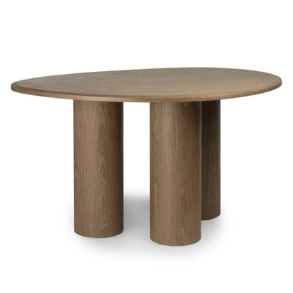 VISPI Esstisch 140 cm, Nussbaum